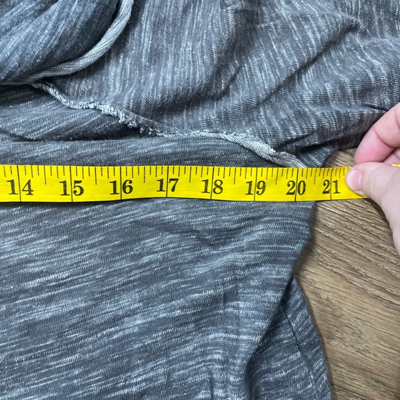 FREE PEOPLE Beach Cocoon Cowl Neck Grey Sweater One Size - Picture 3 of 4